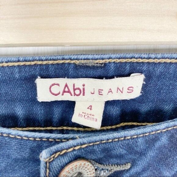 Cabi | Dark Wash Skinny Jeans Style #492 Size 4 - Picture 5 of 5